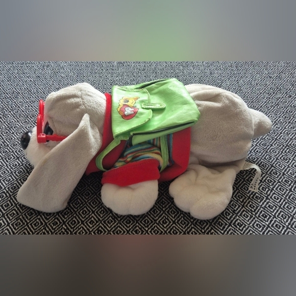 Mattel Rare Pound Puppy Student Plush - Picture 4 of 10